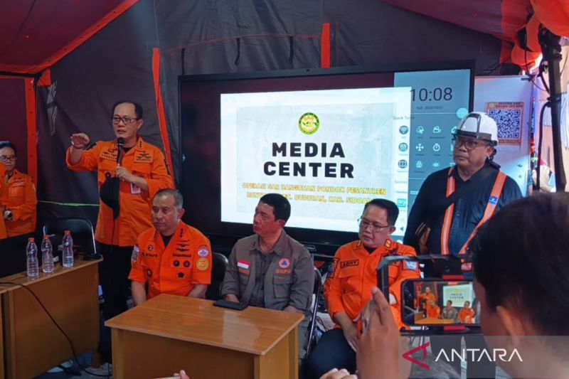 Basarnas Belum Bisa Pastikan Jumlah Korban Yang Masih di Bawah Reruntuhan Bangunan Ponpes Al Khoziny
