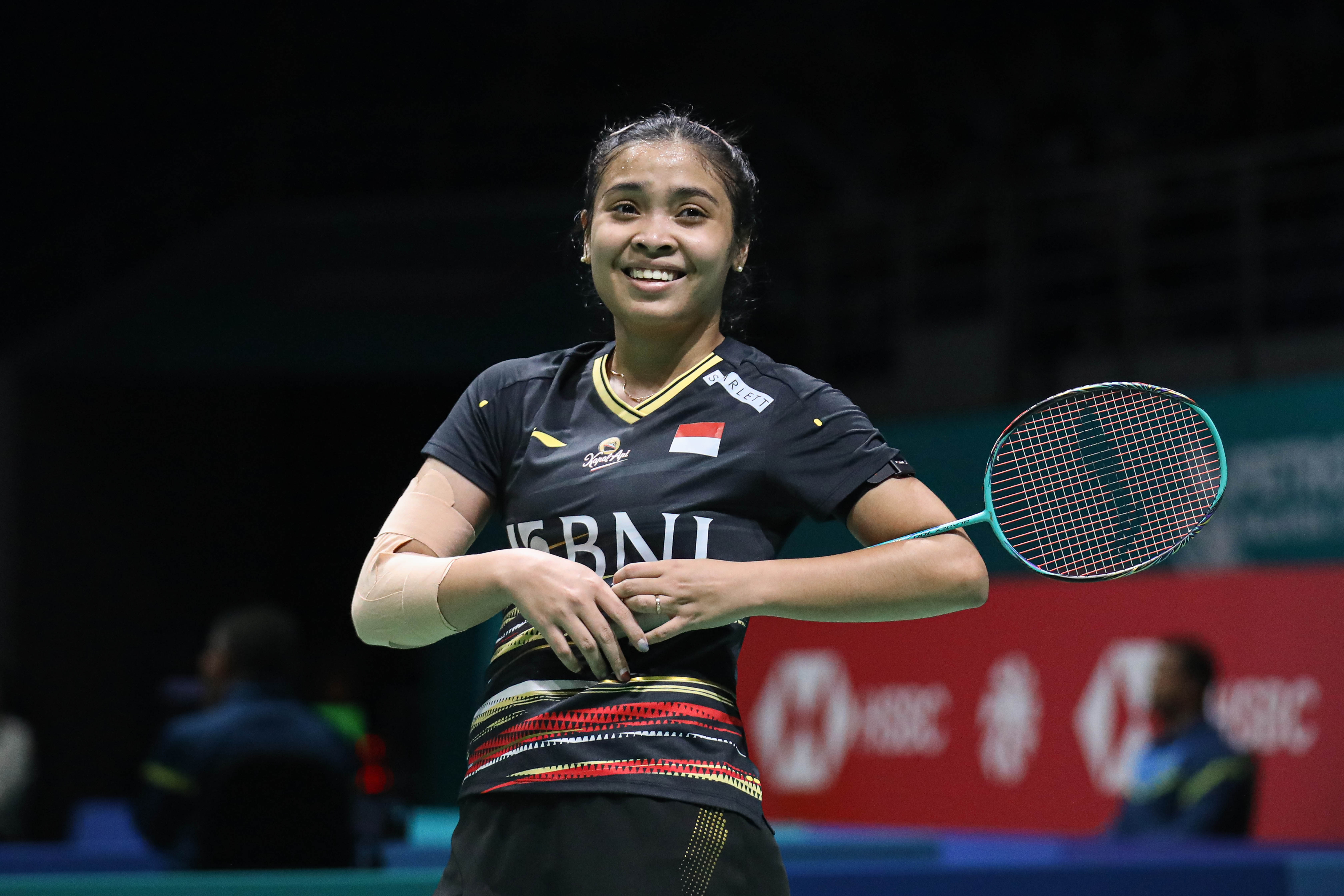 Gregoria Menangkan Laga