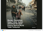 [HOAKS atau FAKTA]: Semua Murid Sekolah di Gaza Meninggal