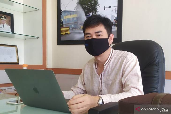 Juru Bicara Pusat Informasi dan Koordinasi COVID-19 Cianjur, Jawa Barat, dr Yusman Faisal. (ANTARA/Ahmad Fikri)