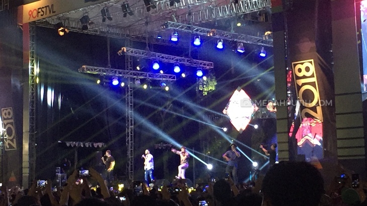 Tampil The 90's Festival, Blue Penuh Cinta