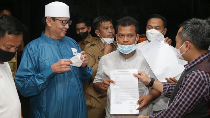 Wahidin Cabut Laporan terhadap 6 Buruh Terobos Kantor Gubernur