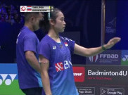 Atasi 'Teror' Penonton Tuan Rumah, Rehan/Lisa Singkirkan Peraih Perak Olimpiade 2016