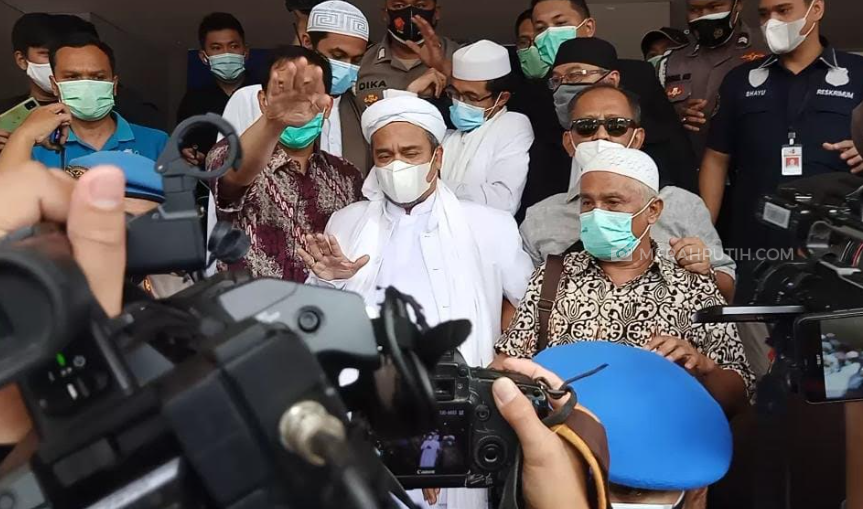 Jawaban Rizieq Ditanya Mengapa Dua Kali Mangkir Panggilan Polisi