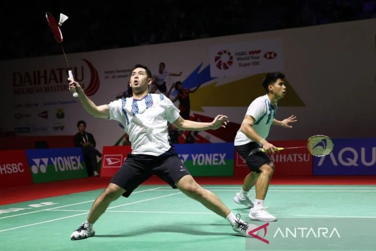 Pasangan Ganda Putra Sabar/Reza Lolos ke Perempat Final Indonesia Masters