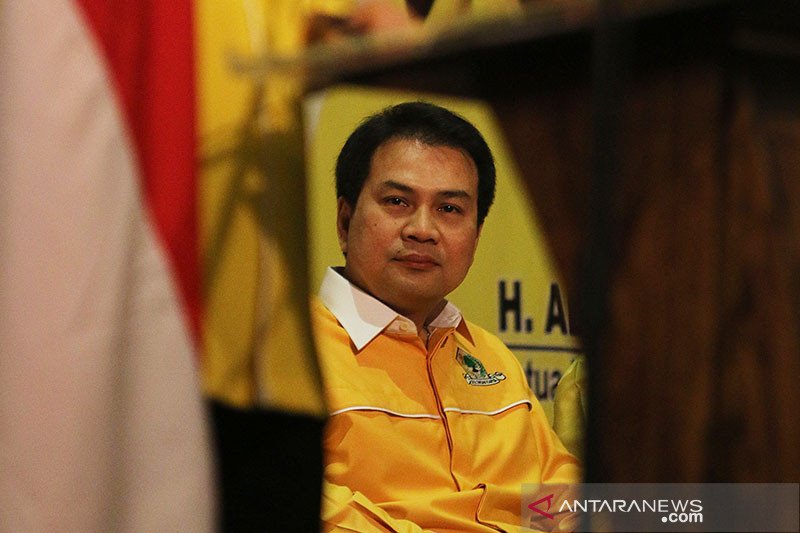 Wakil Ketua DPR RI Azis Syamsuddin. ANTARA FOTO/Irsan Mulyadi/foc/aa.