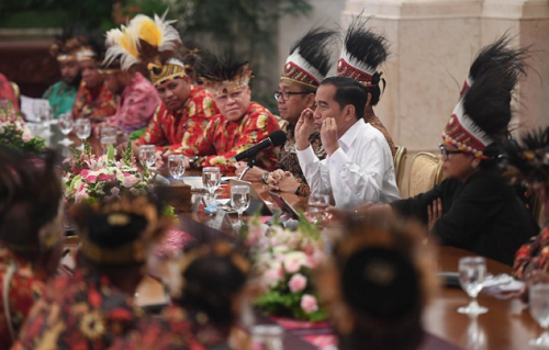 Jokowi bertemu tokoh papua
