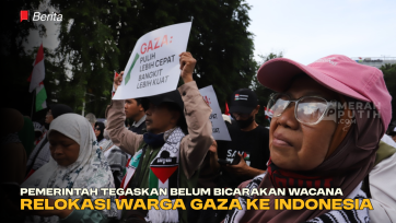 Pemerintah Tegaskan Belum Berwacana Relokasi Warga Gaza ke Indonesia