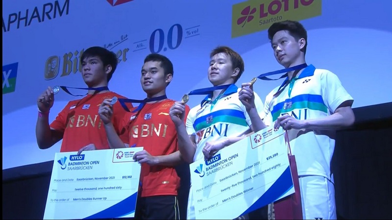 Hylo Open 2021, Indonesia Bawa Satu Gelar