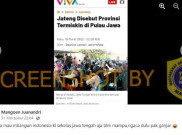 [HOAKS atau FAKTA]: Jawa Tengah Provinsi Termiskin di Pulau Jawa