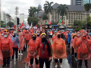 Buruh Nekat Demo saat Pandemi COVID-19, Polisi Berikan Peringatan