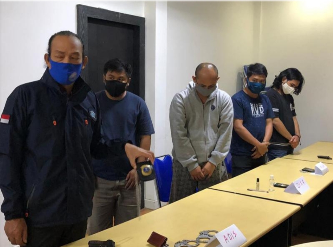 Sandera Korban, 5 Anggota BNN Gadungan Dicokok