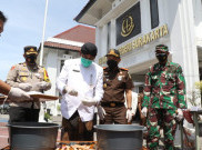 Kejari Solo Musnahkan Ratusan Barang Bukti Narkotika