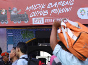 Sebanyak 19.517 Pemudik Diberangkatkan dari Stasiun Pasar Senen