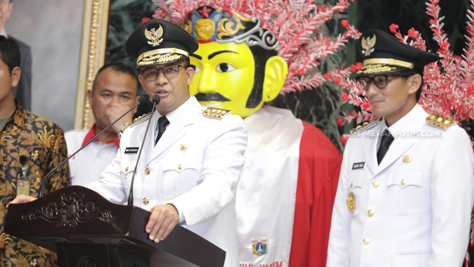 Anies Harap Sandi Hadir Dalam Rapat Paripurna Pengunduran Dirinya