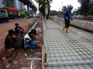 Revitalisasi Trotoar Jalan HR Rasuna Said Sepanjang 3,8 Km, Kuningan Makin Ramah Pejalan Kaki