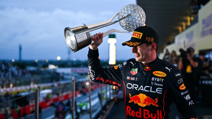 Menang di F1 GP Jepang 2022, Mobil Lubricants Akui Verstappen Layak Sandang Gelar Juara
