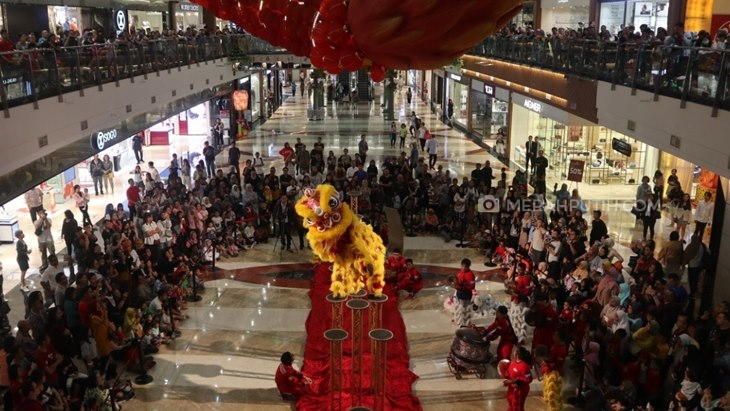 Barongsai Kelas Dunia dan Akrobatik Asal Tiongkok Hadir di Pondok Indah