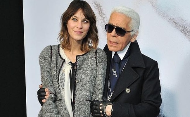Karl Lagerfeld Alexa Chung