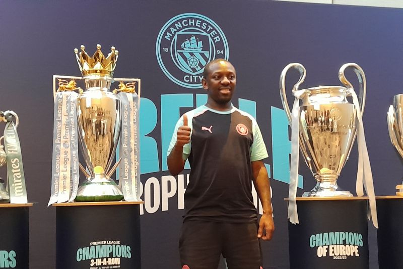 Manchester City Gelar Treble Trophy Tour di Jakarta