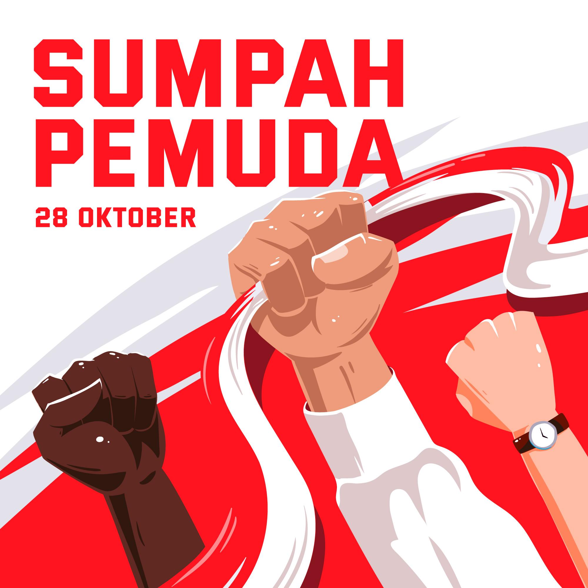 Hari Sumpah Pemuda, Kemenpora Imbau Masyarakat Kibarkan Bendera Merah Putih