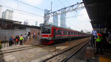 Wajah Stasiun Karet yang Akan Ditutup Karena Dekat dengan Stasiun BNI City