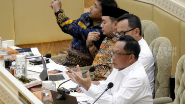 Raker Mendagri, KPU dan Bawaslu dengan Komisi II DPR Bahas Hasil Pilkada Serentak 2024