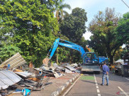 Pasar Barito Kini Rata dengan Tanah, Pedagang Protes Tutup Jalan Sampai Jatuh Pingsan