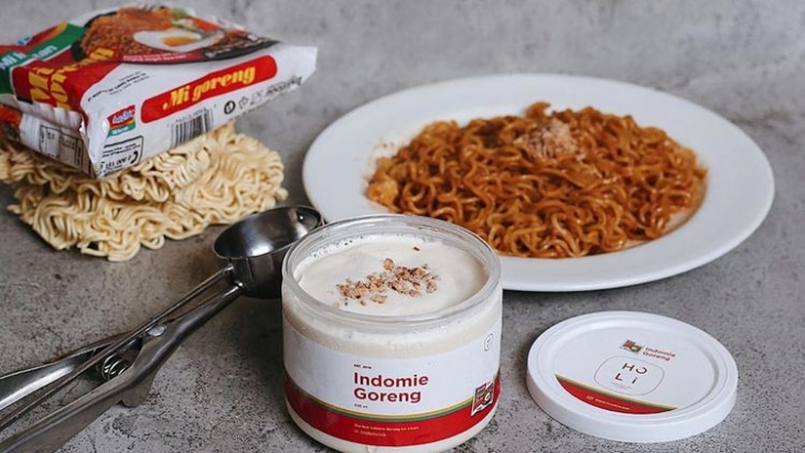 Viral, Es Krim Rasa Indomie Goreng