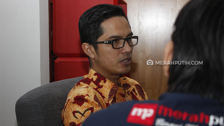 Juru Bicara KPK Febri Diansyah. (MP/John Abimanyu)