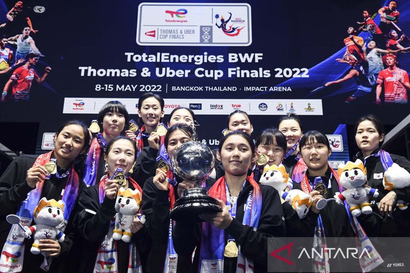 Piala Uber Jatuh ke Pelukan Korea Selatan