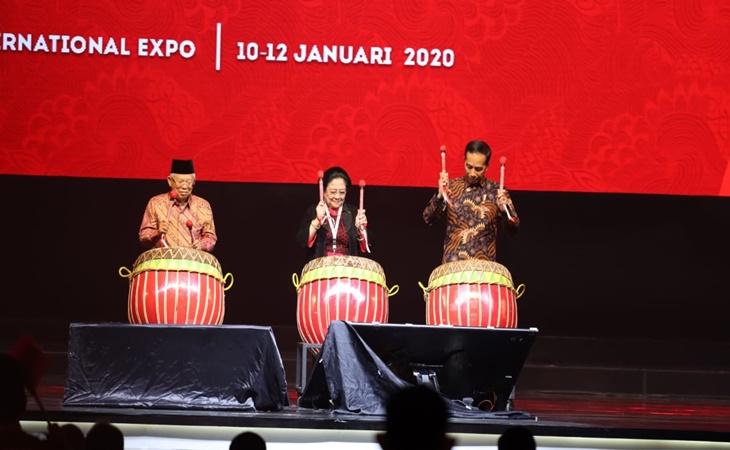 Pidato Jokowi di Rakernas PDIP: Kita Harus Berdikari di Bidang Ekonomi