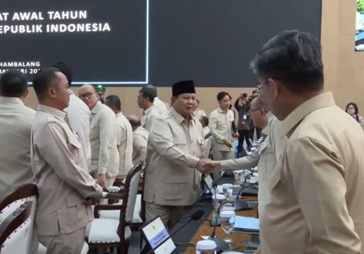 Retret Kabinet di Hambalang Bahas Swasembada Pangan hingga Sekolah Rakyat