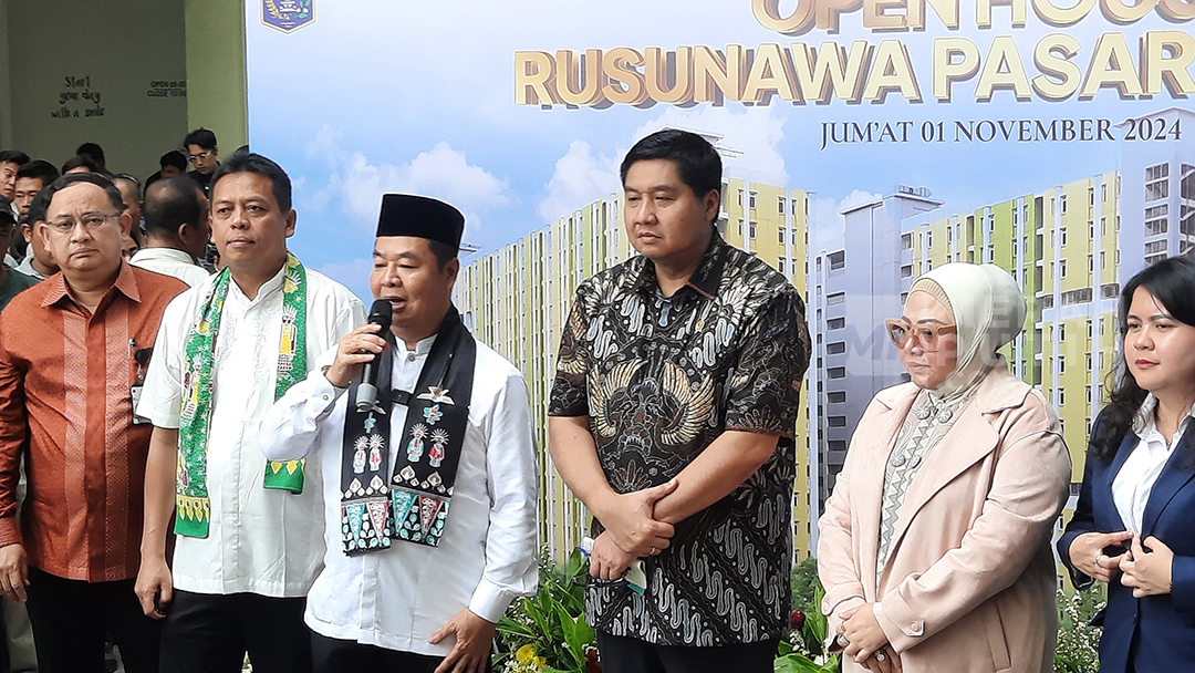 Pj Teguh Surati Menkeu Sri Mulyani, Minta Pembebasan PPn dan PPh Rusunawa Pasar Rumput