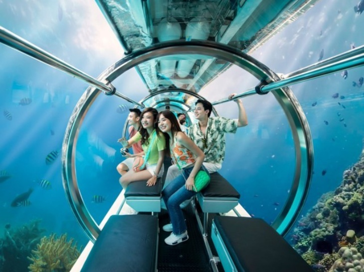 Melihat Keindahan Bawah Laut dengan Kapal Selam Transparan di Vietnam