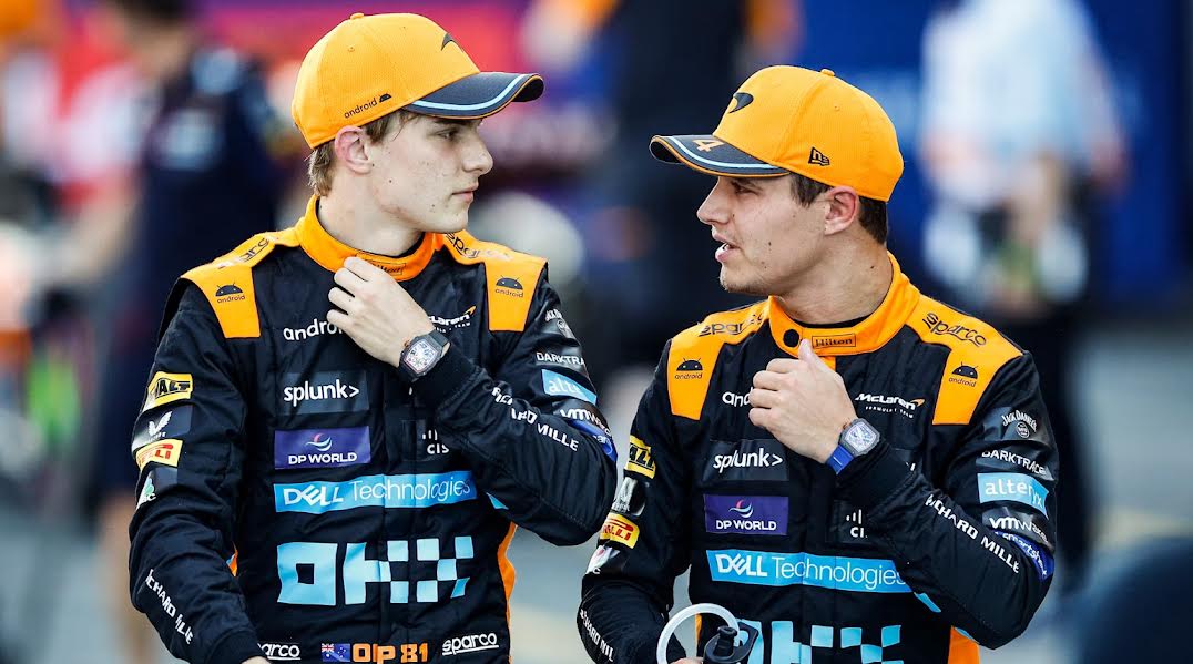 Lando Norris dan Oscar Piastri Bersaing Ketat di Puncak Klasemen F1 2025