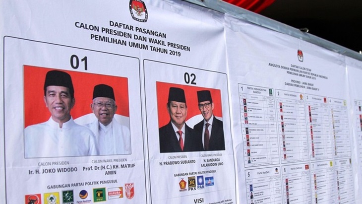 Real Count KPU Sementara: Prabowo Masih Tertinggal Tiga Juta Suara