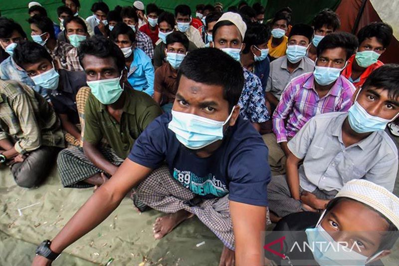 Warga Rohingya Yang Sempat Terdampar di Pantai Aceh Bakal Dibawa ke Pekanbaru