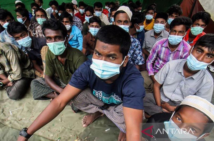 Warga Rohingya Yang Sempat Terdampar di Pantai Aceh Bakal Dibawa ke Pekanbaru