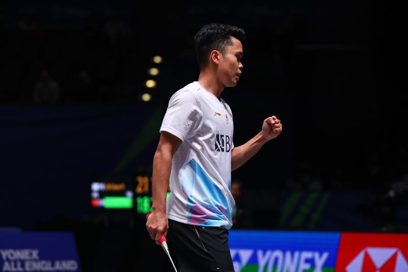 Ginting Bersyukur Lalui Laga Ketat dengan Kemenangan atas Kenta Nishimoto