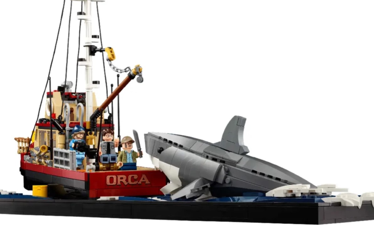 Lego Bakal Rilis Set dari Film 'Jaws', Ada 1.497 Keping