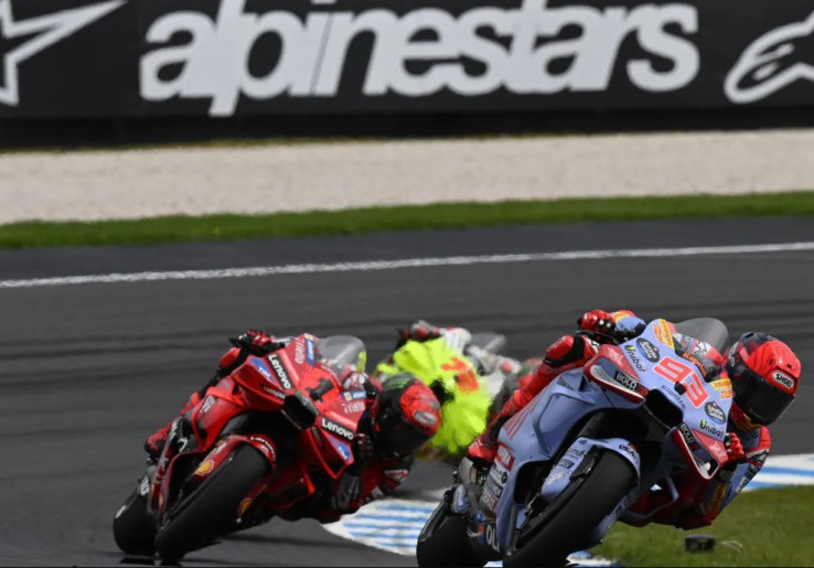 Taklukkan Sirkuit Phillip Island, Marquez Disandingkan dengan Casey Stoner