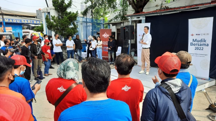 EMLI dan IPOMI Gelar Mudik Gratis untuk Mekanik Bengkel 