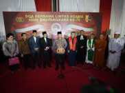 Polri Gelar Doa Lintas Agama demi Indonesia Lebih Maju