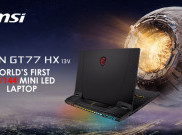 Laptop dengan Layar 4K/144Hz Mini LED