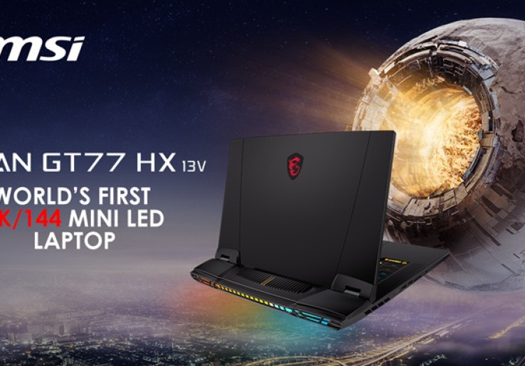 Laptop dengan Layar 4K/144Hz Mini LED