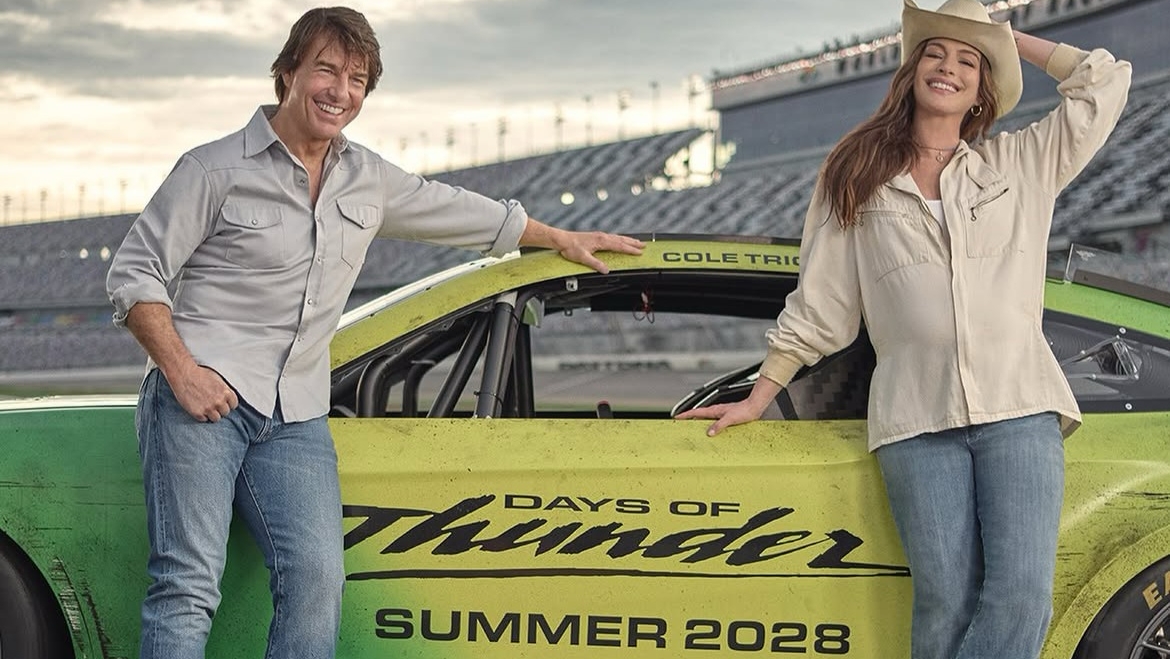 'Days of Thunder' Kembali, Tom Cruise dan Anne Hathaway Siap Bawa Balap NASCAR ke Layar Lebar