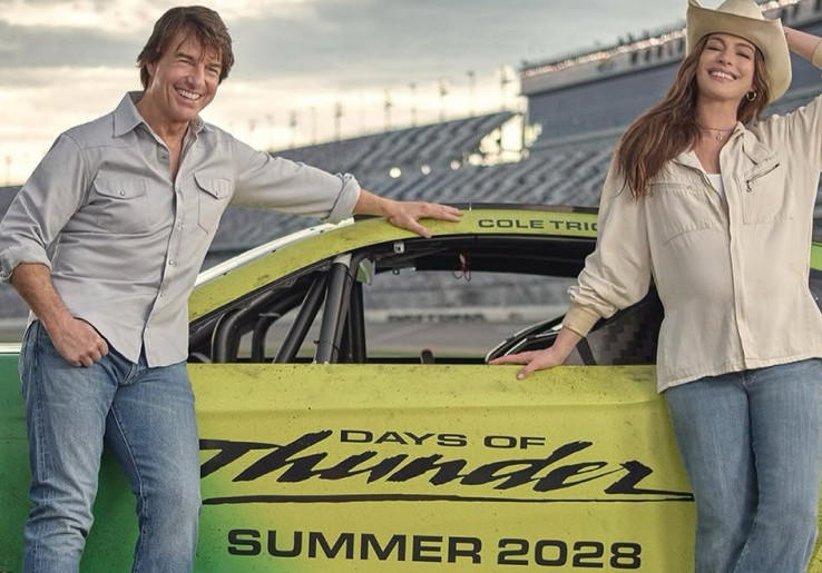 'Days of Thunder' Kembali, Tom Cruise dan Anne Hathaway Siap Bawa Balap NASCAR ke Layar Lebar