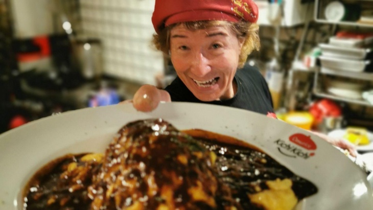 Mencicipi Fluffy Omellete ala Chef Motokichi