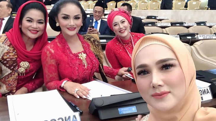 [HOAKS atau FAKTA] Mulan Jameela Mundur dari Anggota DPR